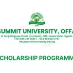 Summit University Scholarship 2025 for Nigerian Students