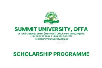 Summit University Scholarship 2025 for Nigerian Students