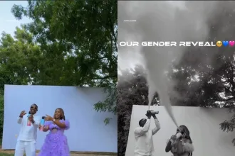 Juma Jux and Priscilla Ojo Celebrate First Child with Blue Smoke Reveal