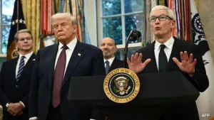 Apple Commits Extra $100 Billion to U.S. Manufacturing