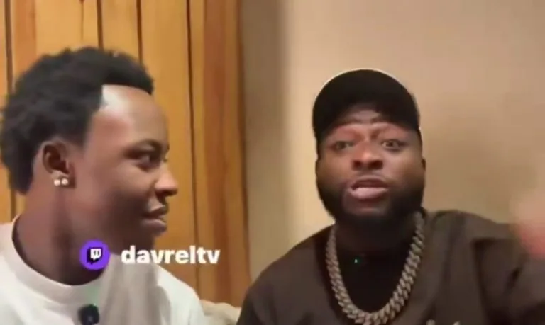 Davido Goes Live with Davrel on Twitch, Here’s What He Said