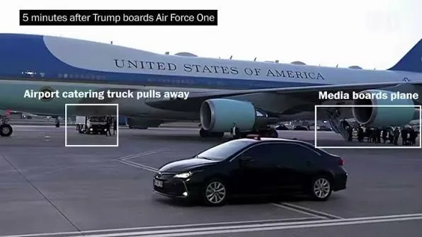 Trump Reportedly Moved to Secret Military Aircraft Amid Assassination Threat
